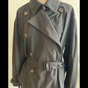 Long Black Trench coat